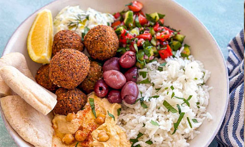Falafel Rice Bowl